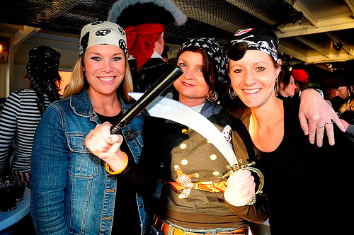 Kasteel feest piraten