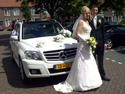 Mercedes GLK voor op uw trouwdag